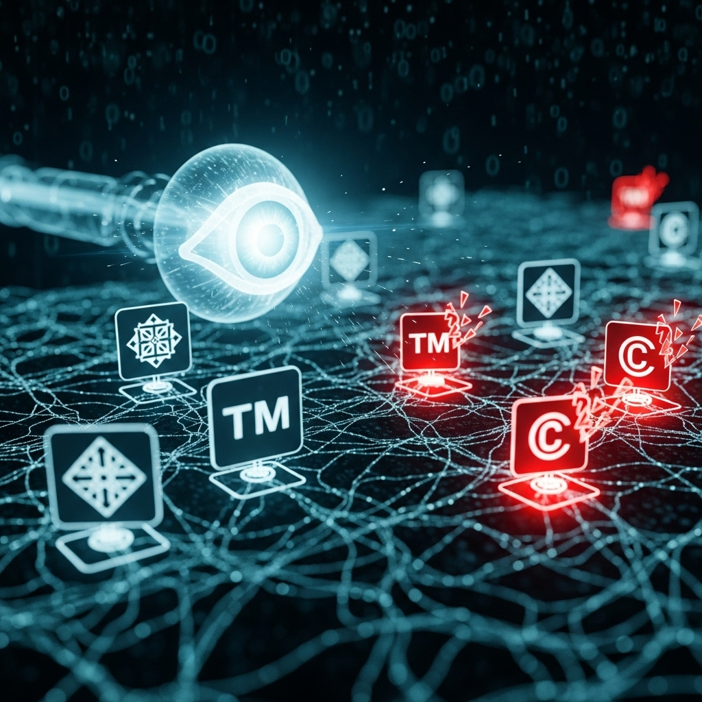 Abstract technology background representing data and security